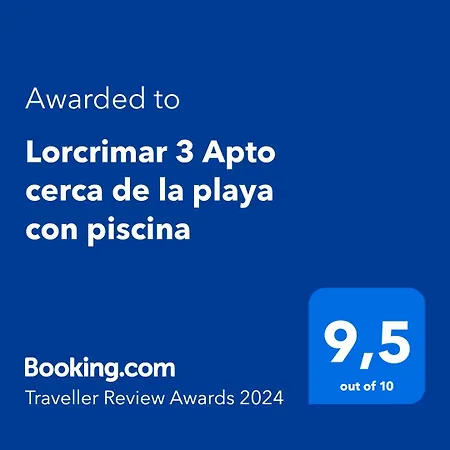 公寓 Lorcrimar 3 Apto Cerca De La Playa Con Piscina 马尔韦利亚